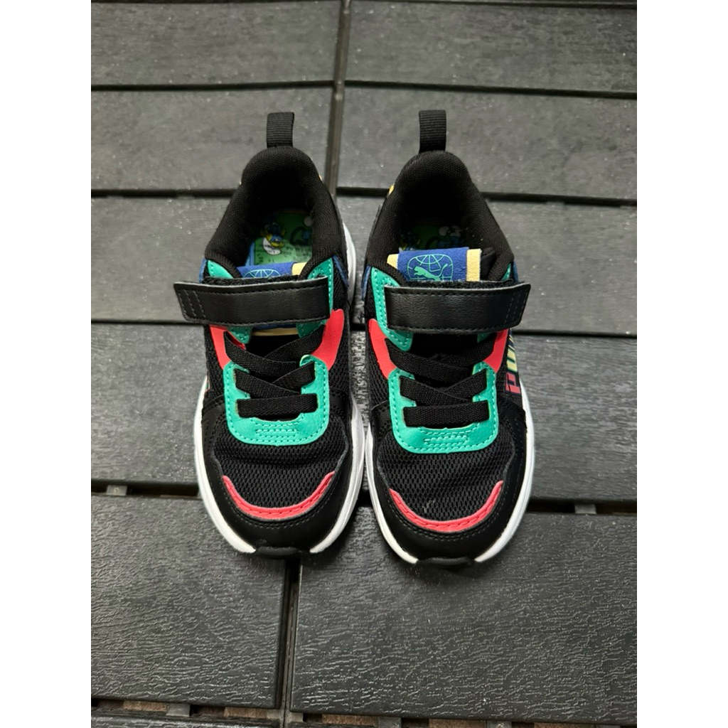 Sepatu PUMA trinity black green