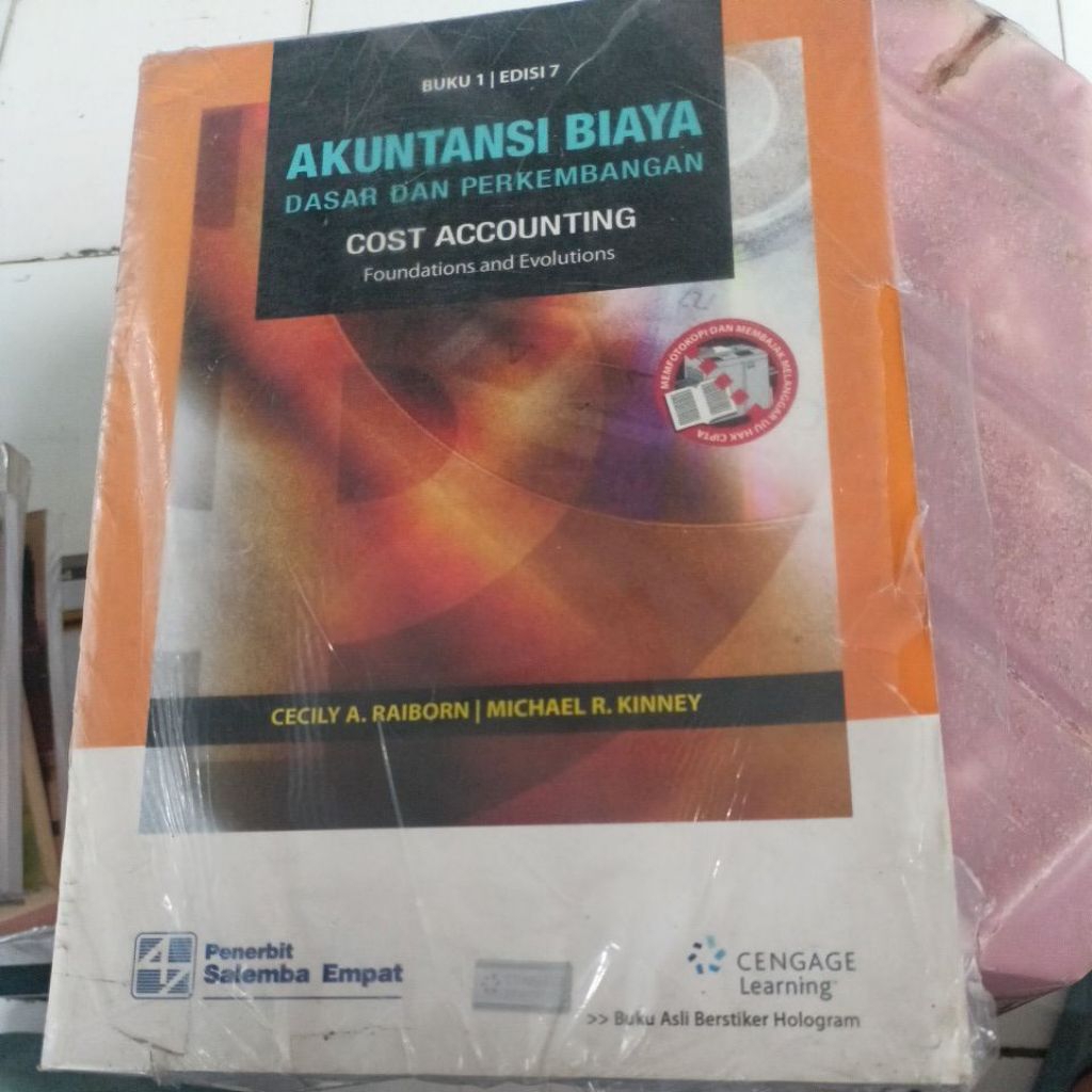 Buku Original bekas Akutansi Biaya Raiborn
