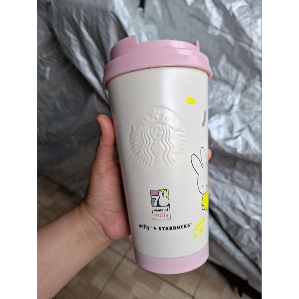 ( NEW ) Gelas / Botol / Tumbler Starbucks × Miffy Original Import
