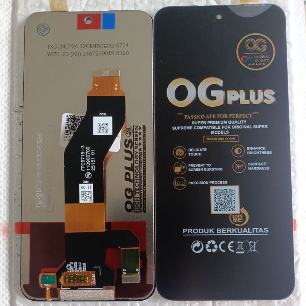 LCD+TS SMART 10/10+/10 NFC/ITEL A95 5G/A671N/POWER 70/P673L/POP 9 4G/POVA6 NEO 5G/ZTE AXON 70LITE/ZT