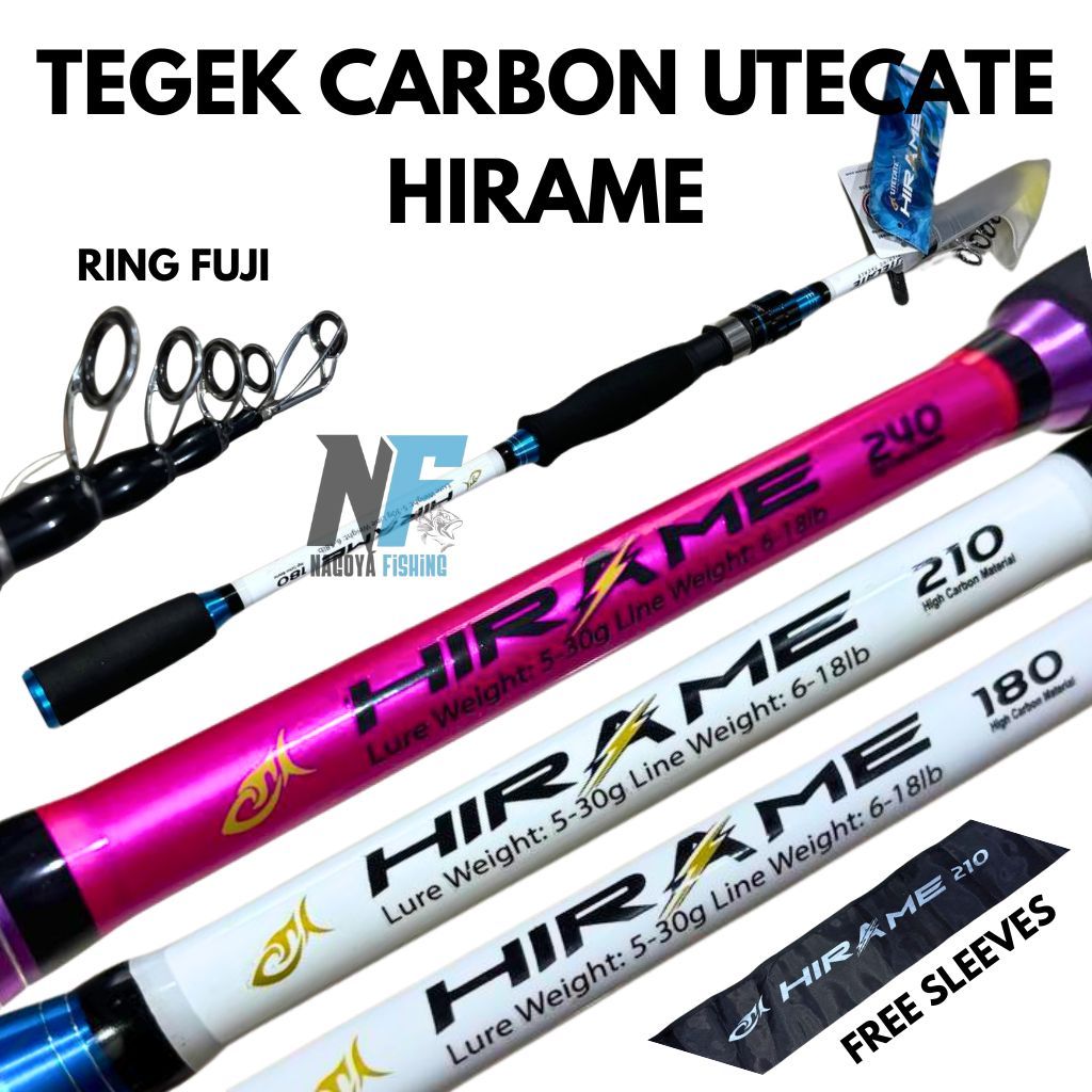 Tegek Utecate Hirame Joran Telescopic Carbon Fuji