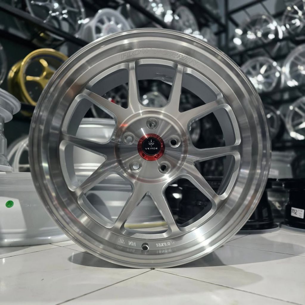 velg venom 6 verde FULL POLIS ring 18 lebar 9 velg mobil ring 18 pnp mobil reborn venturer Innova Ze