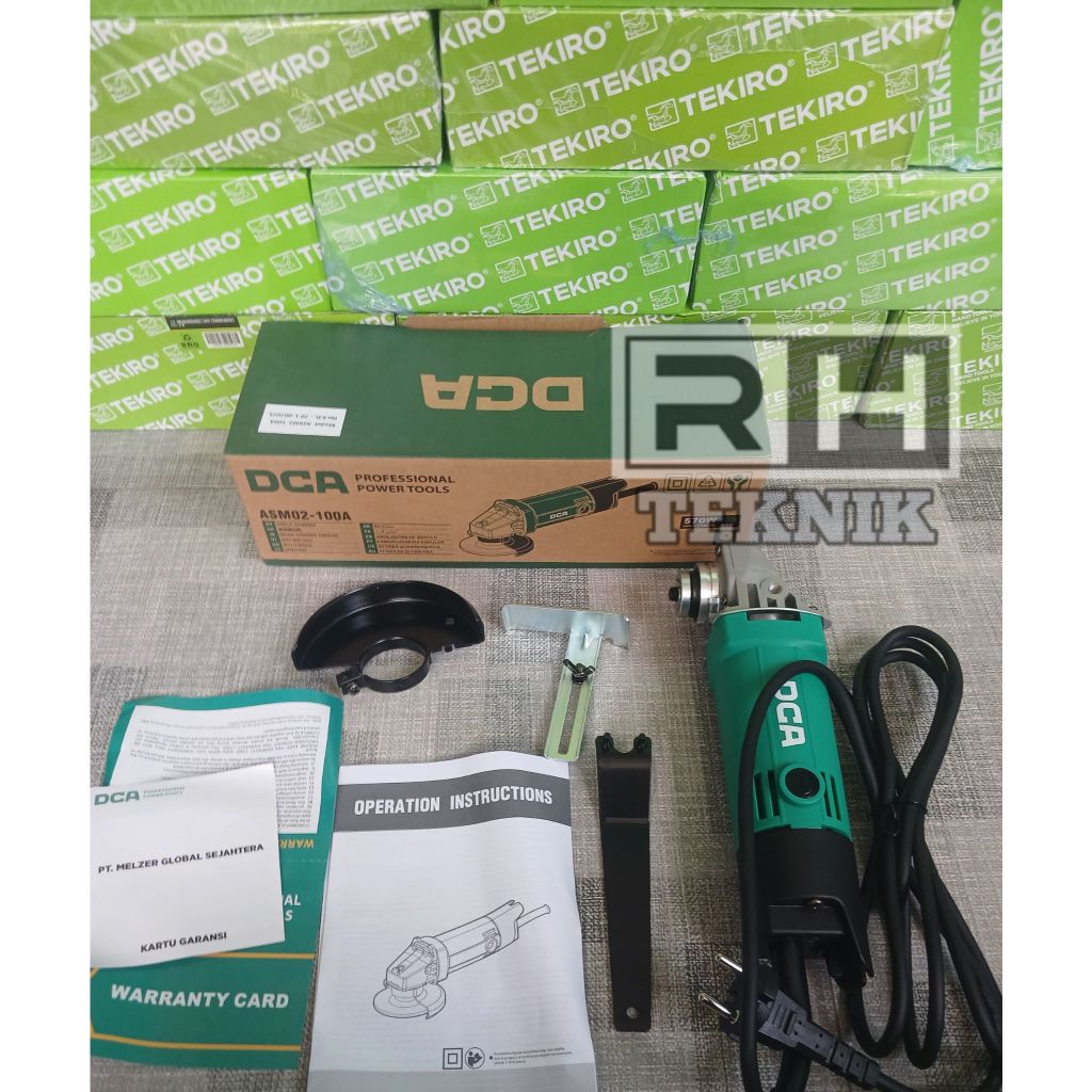 DCA ASM 02-100A GERINDA TANGAN 4INCH / GERINDA DCA