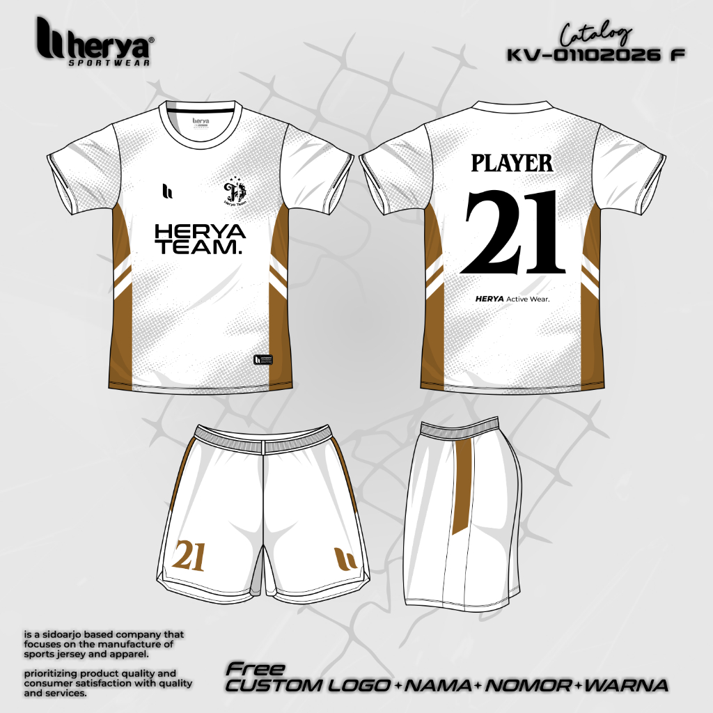 Jersey Custom Design Sendiri | Jersey Futsal | Jersey Sepak Bola | Jersey Kelas Full Printing