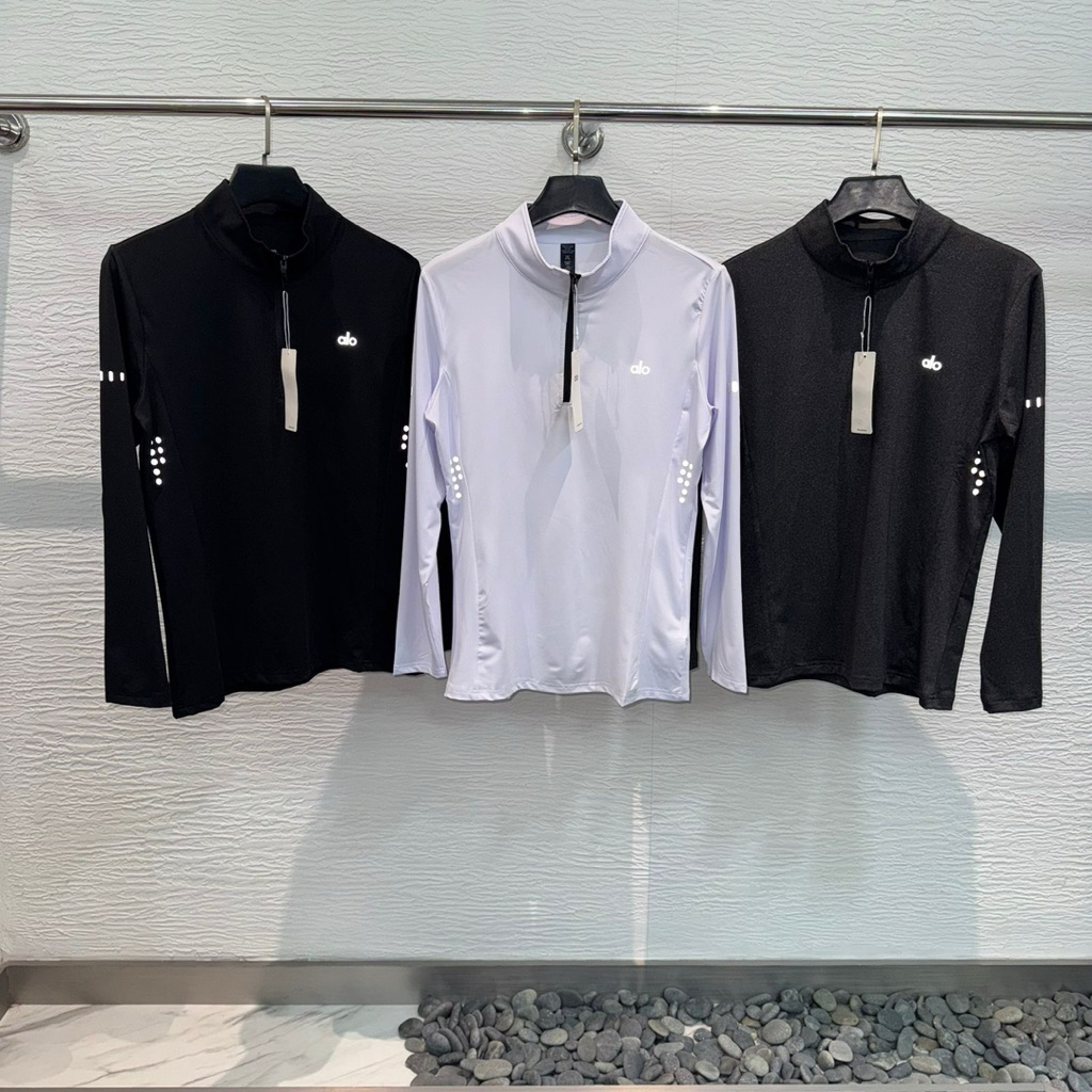 4l0 longsleeves pullover zip up