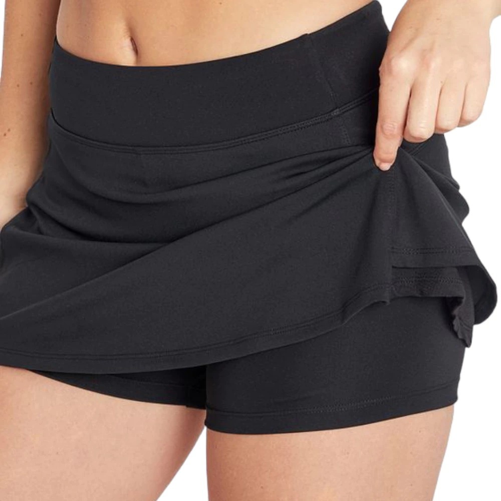 READY ROK Legging 2in1 Rok Putih Hitam/Plus Dalaman Leging /Rok Olahraga Senam Fitness Lari Senam