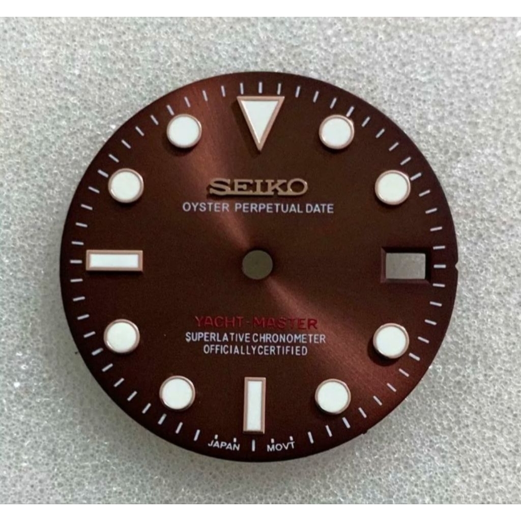plat seiko dial seiko  nh35 nh36 7s25mod seiko