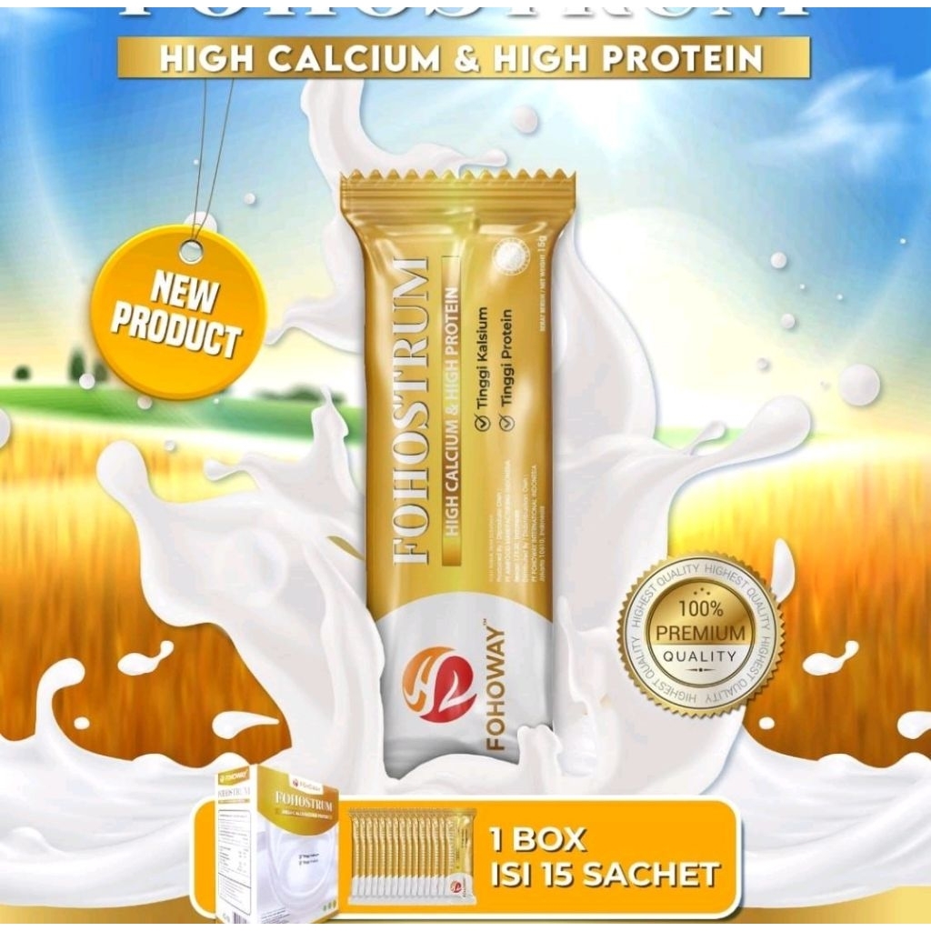 SUSU FOHOSTRUM DARI FOHOWAY UNTUK IMUN COCOK UNTUK IBU HAMIL DAN MENYUSUI