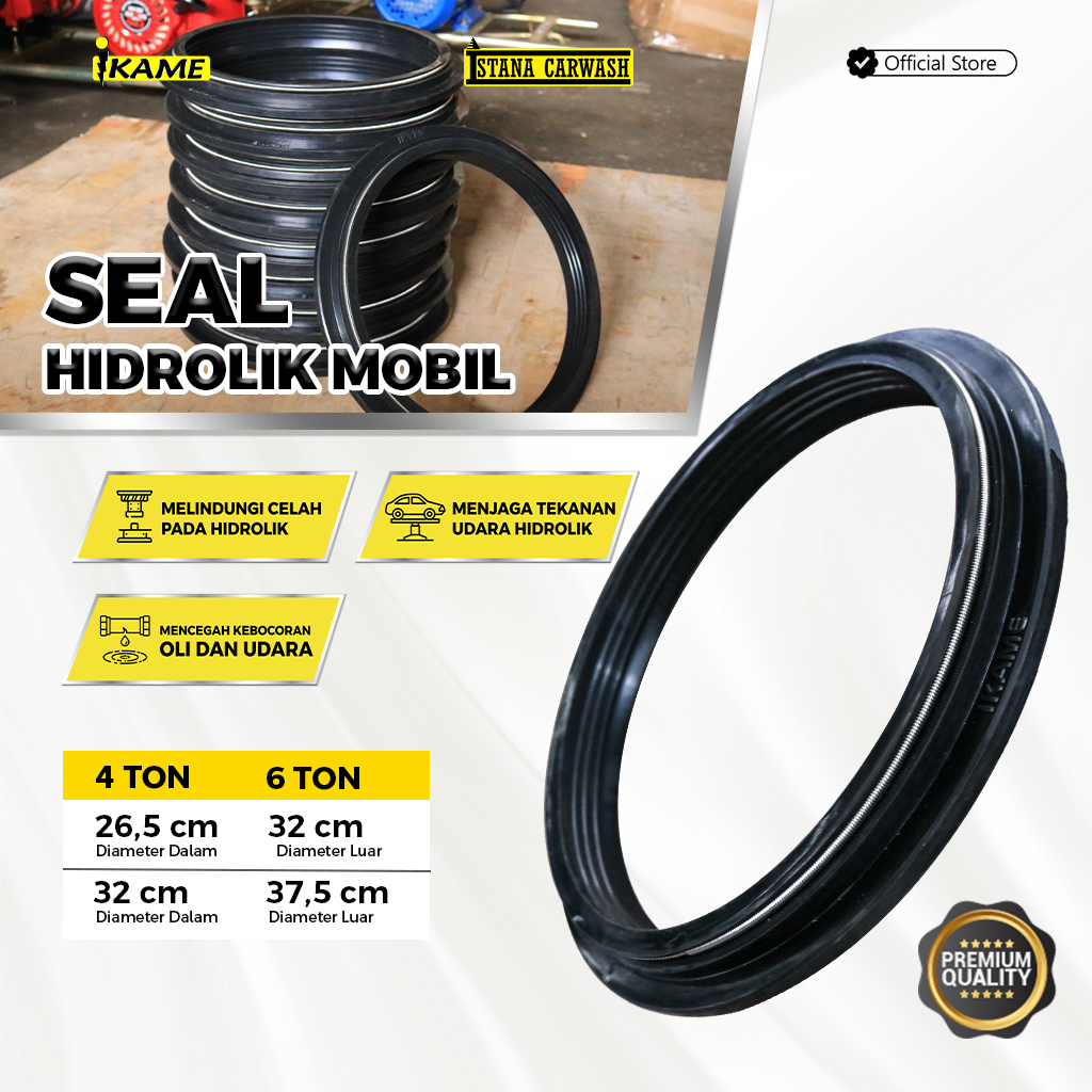 Seal Hidrolik Cuci Mobil
