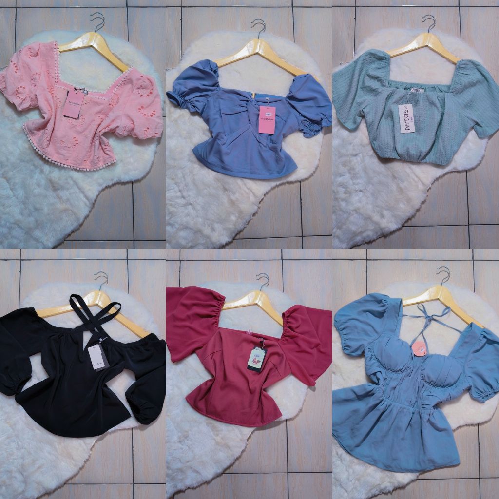 (Etalase Crop) Baju wanita terbaru/ baju atasan wanita/ kaos wanita/ kaos crop/ crop import/ crop mu