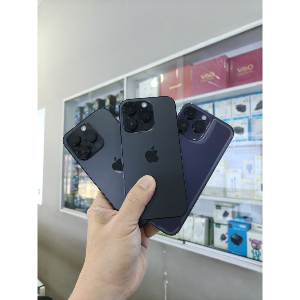 Iphone 14 Promax 256GB Second Fullset Original Bekas Resmi