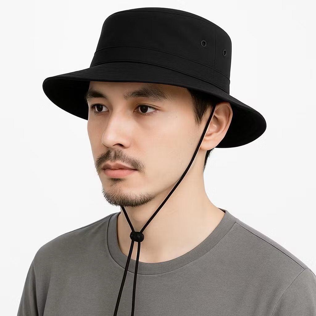 Topi Pria Wanita / Topi Tali Rimba Polos Outdoor Premium