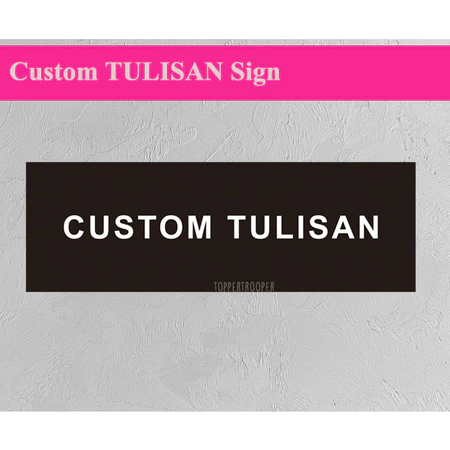 Custom Tulisan Sign Akrilik | Custom Sign Nama Ruangan | Custom Tulisan Sign Board Akrilik Print | D