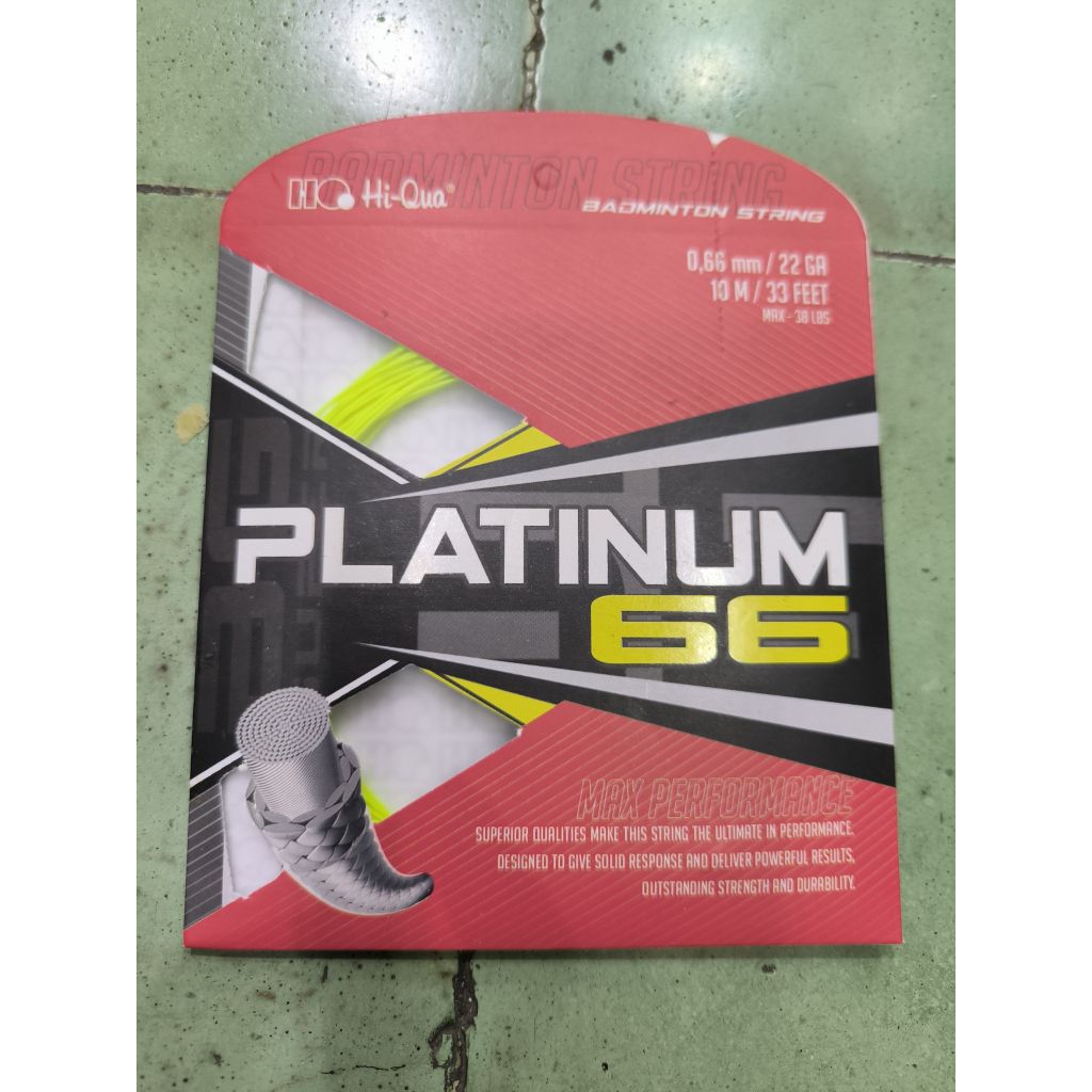 Senar Badminton Hi-Qua /Hi Qua / HQ PLATINUM 66 ORIGINAL