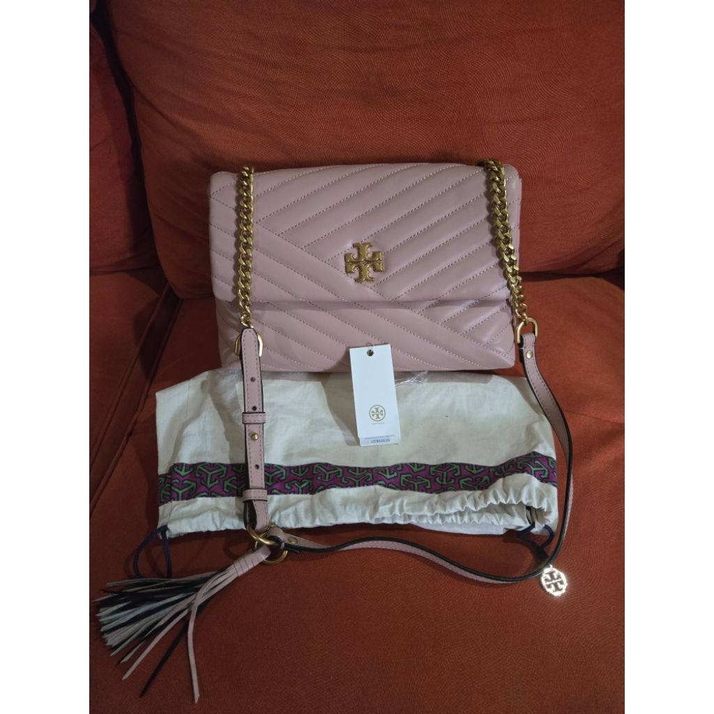 tas tory burch warna pink preloved