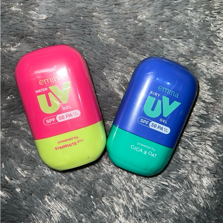 EMINA AIRY UV GEL SPF 50, EMINA WATER UV GEL SPF 50 pa+++