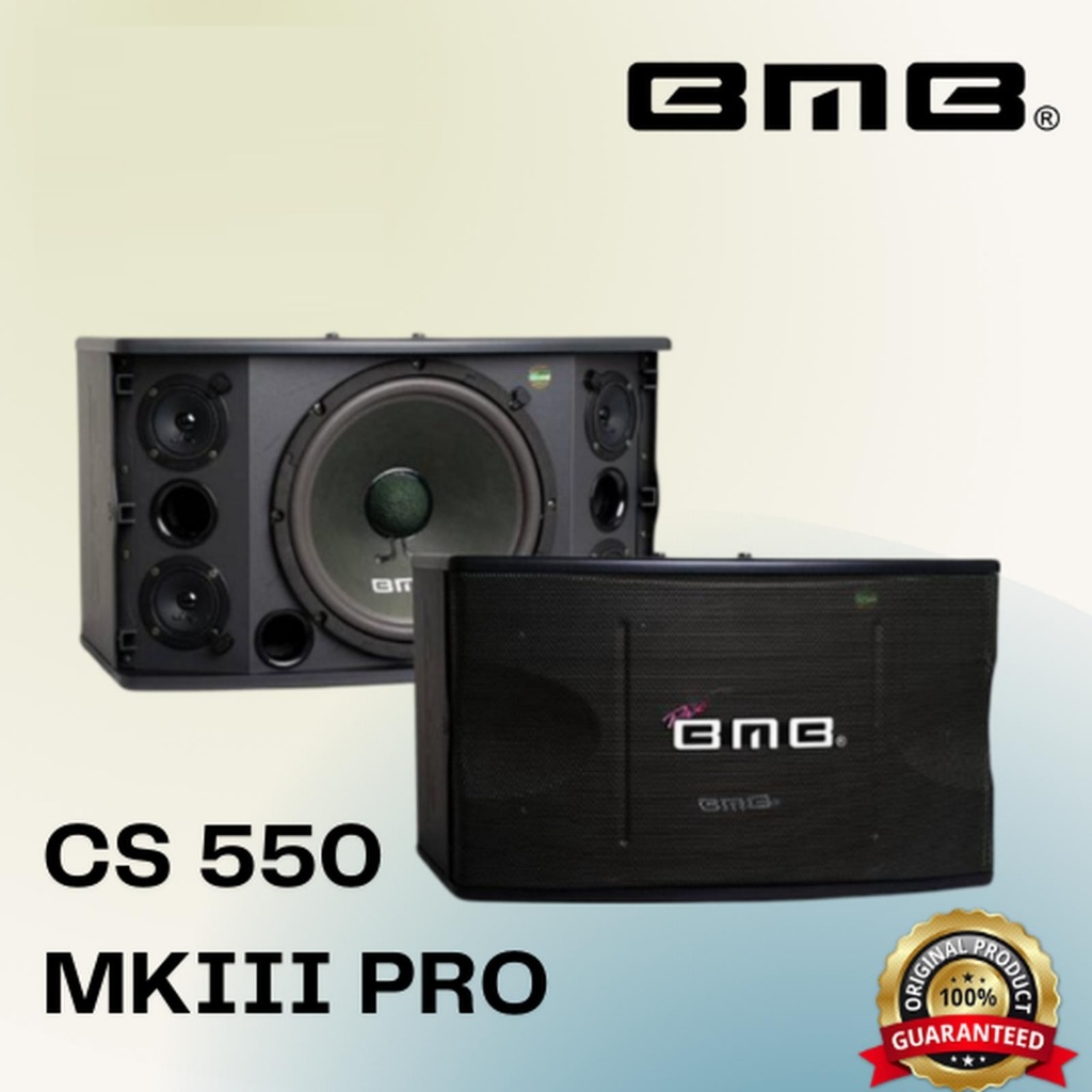 PER SET / SPEAKER PASIF BMB CS 550 MKII Pro / CS550MKII PRO / CS-550MKIIPRO 12"  12INCH