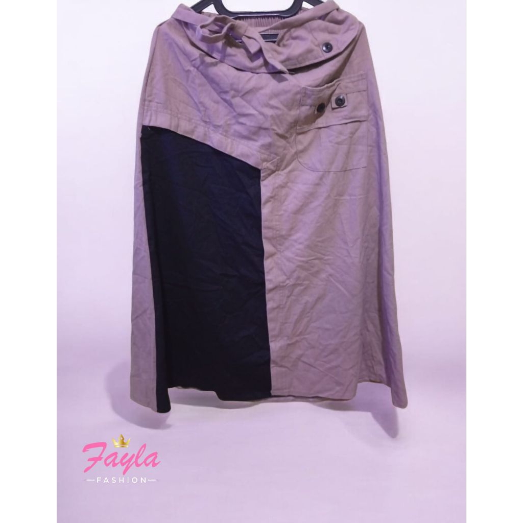 Rok Panjang Wanita Warna Coksu