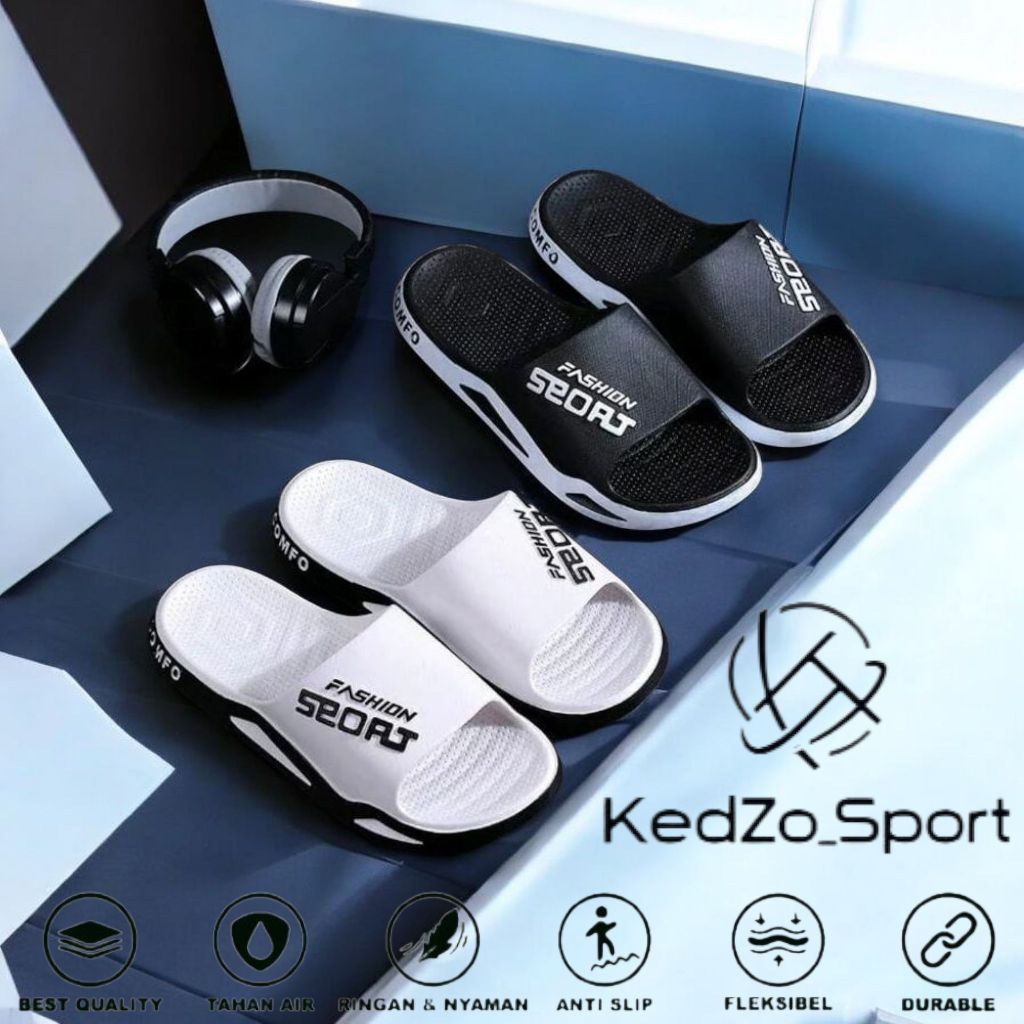 Sandal Import Fashion Pria Sandal Slop Fashion Sport Pria Wanita Sandal Fashion Karet Pria Wanita Te