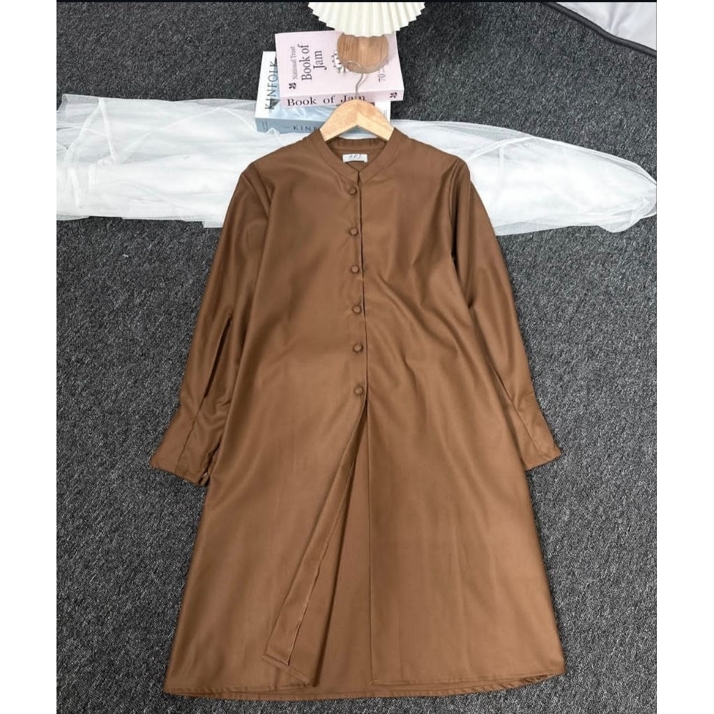 Long Tunik Katun Toyobo Edisi Raya 2026