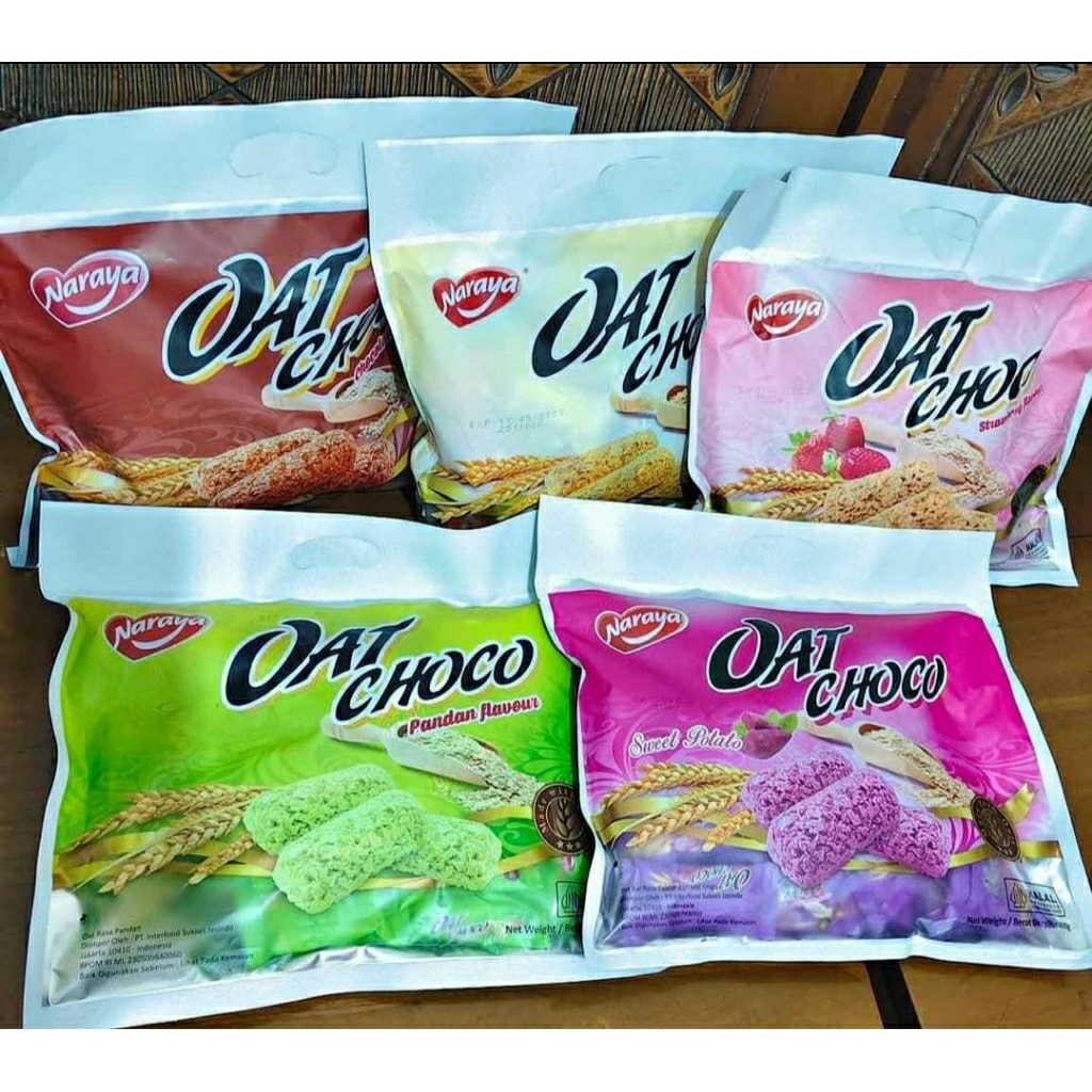 Naraya Oat Choco / Snack sereal gandum / snack Lebaran