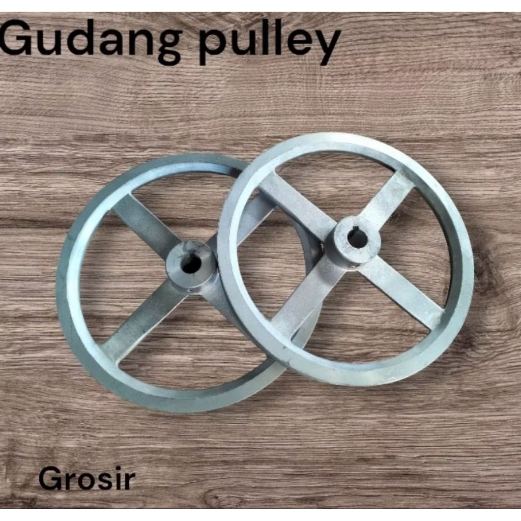 Pulley aluminium  5" / 6" / 7" / 8" / 10" / 12" Inch A1 / pulley Dinamo / Pulley Dinamo