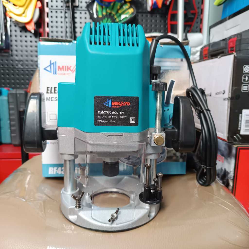 MESIN PROFIL KAYU / ELECTRIC ROUTER maktec Mesin Router 12mm Besar Profil Kayu 12 mm Wood Trimmer be
