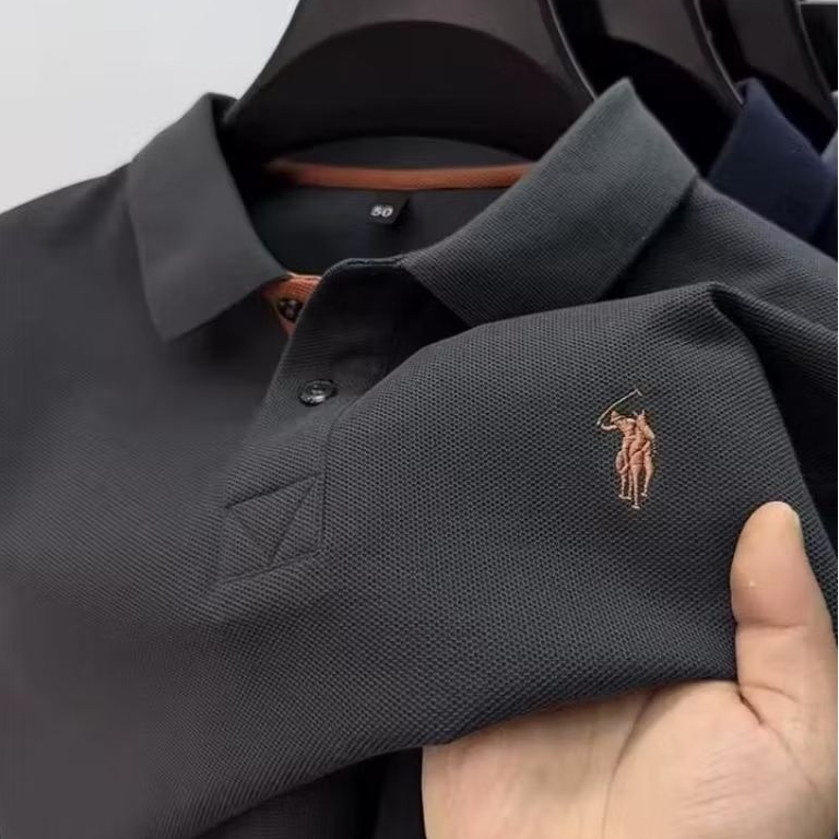 POLO RALPH LAUREN - KAOS KERAH PRIA PREMIUM - LOGO BORDIR - ELEGAN & MEWAH