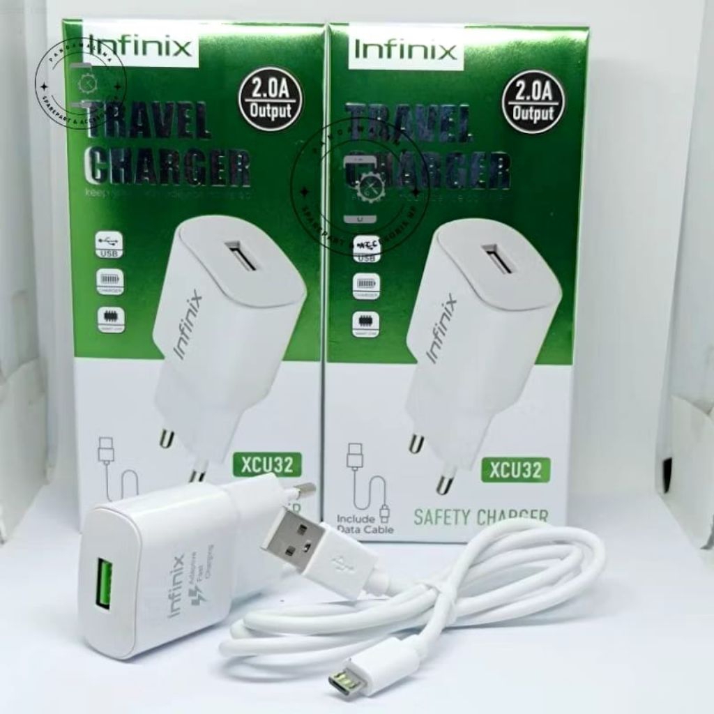 Charger Cas Casan Infinix Smart 4 Smart 5 Smart 6 Original Kualitas Terbaik