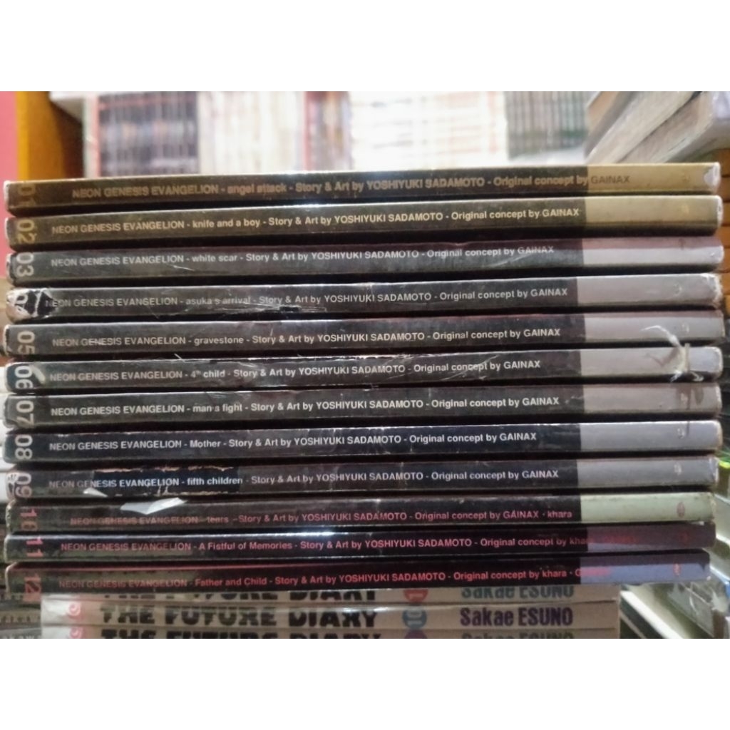 Komik Neon Genesis Evangelion 1-12 exrent