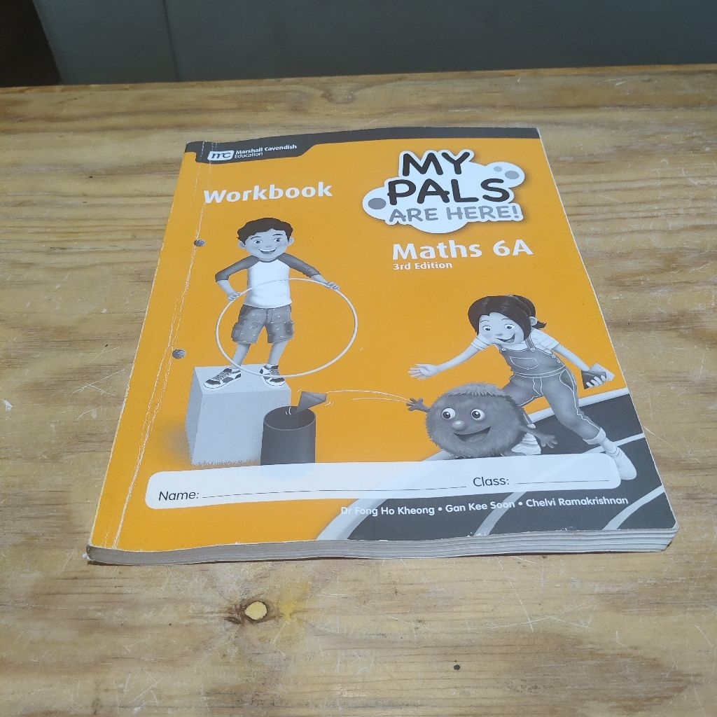 Buku My Pals Are Here Maths 6A Workbook