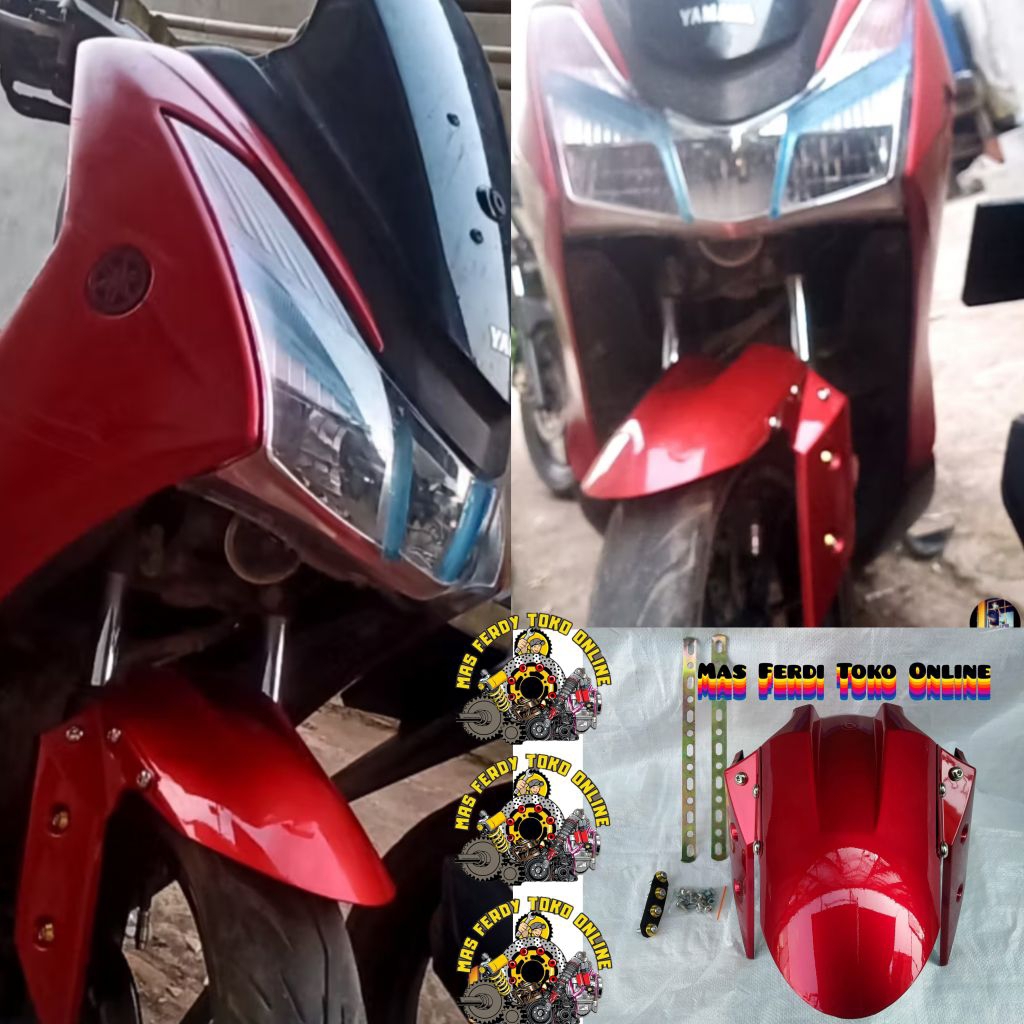 SPAKBOR DEPAN LEXI OLD LEXI NEW MODEL VARIASI NINJA 250 FI SPAKBOR DEPAN YAMAHA LEXI