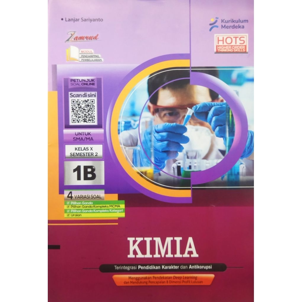 Buku LKS KIMIA SMA/MA Kelas 10 Semester 2 l Putra nugraha