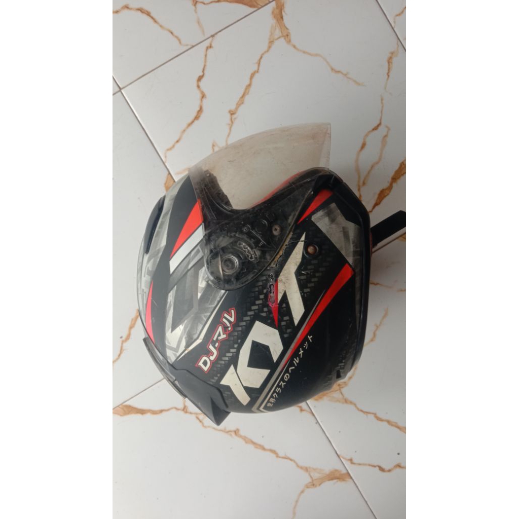 HELM KYT DJ MARU HELM BEKAS MURAH HELM KYT DJ MARU BEKAS