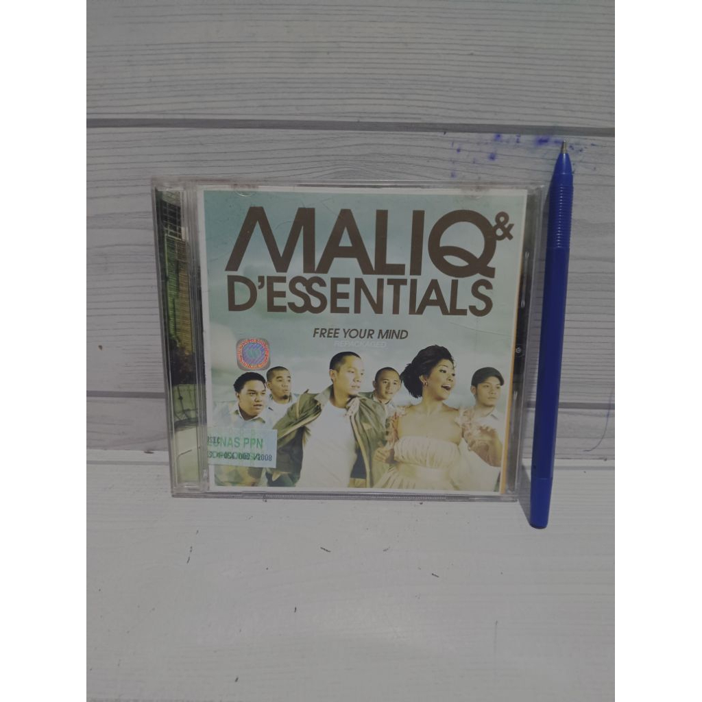KASET CD MALIQ & D'ESSENTIALS FREE YOUR MIND REPACKAGED