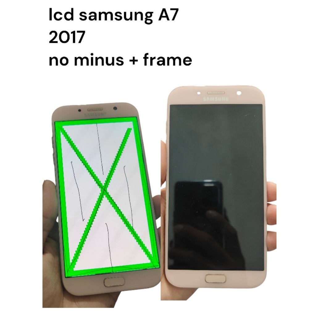 lcd original copotan samsung A7 2017