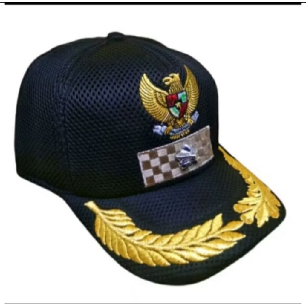 topi lurah topi kades hitam