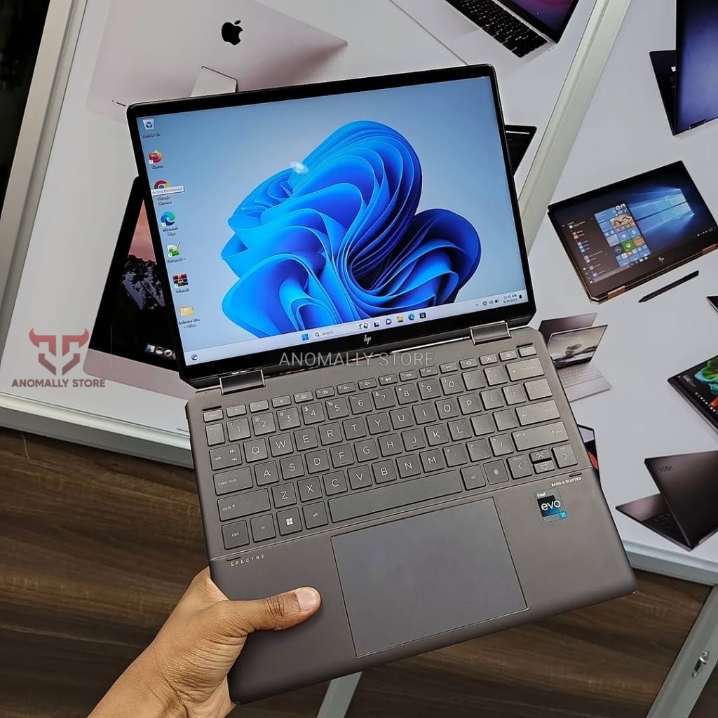 Laptop HP Spectre X360 Core i7-1355U Iris Xe Evo Ram 32Gb Ssd 2Tb Fullset