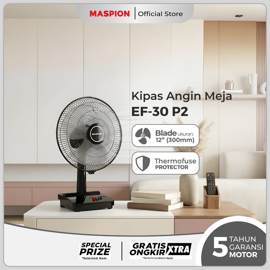 Maspion Kipas Angin Meja 12 Inch EF-30 P2