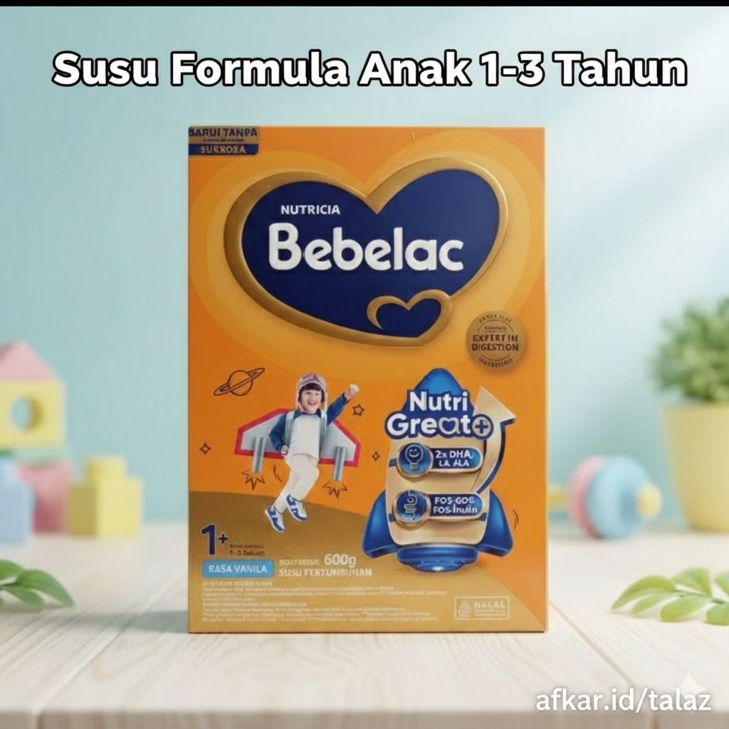 Susu formula bebelac anak 1-3 tahun
