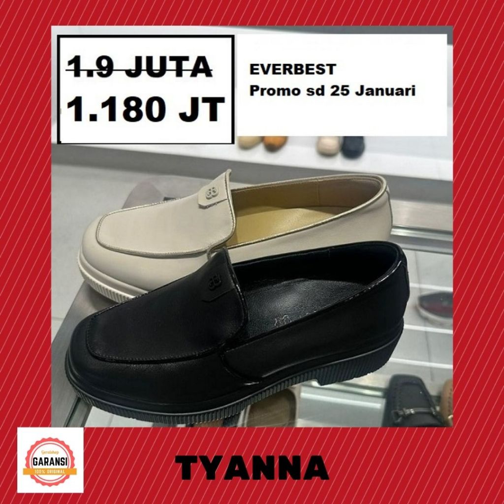 Wedges EVERBEST Wanita seri TYANNA SALE 100% ORIGINAL