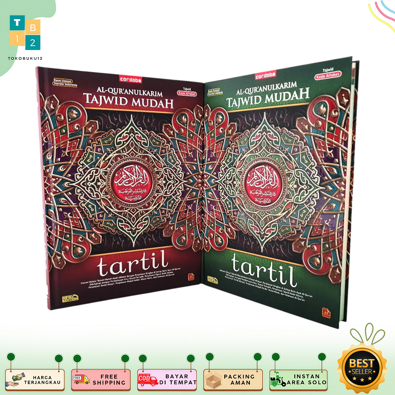 Al Qur'an Tajwid Mudah Tartil BESAR A4_CORDOBA