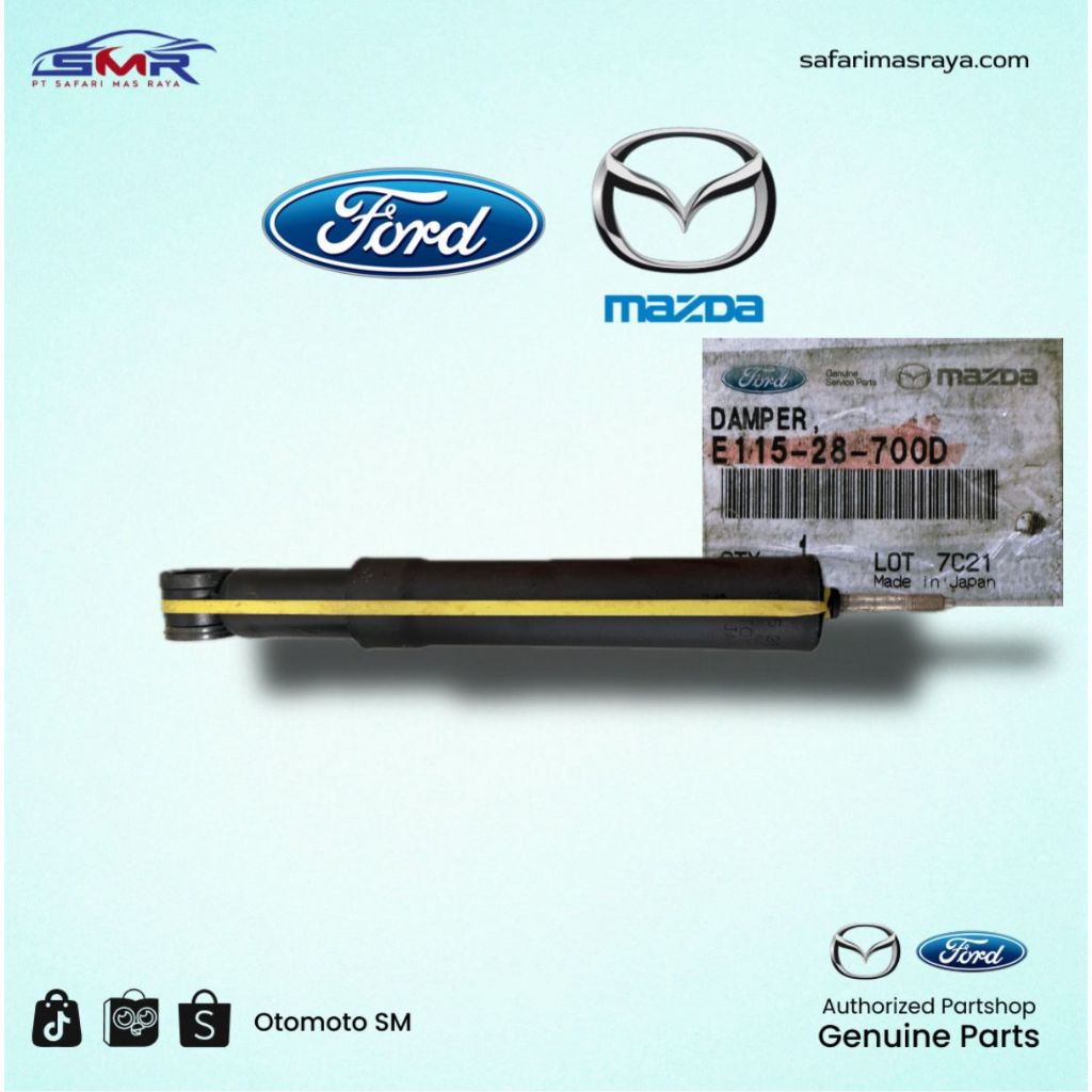 Shockbreaker Absorber Belakang Mazda Tribute 2000 & 2002 EP ORIGINAL E11528700D