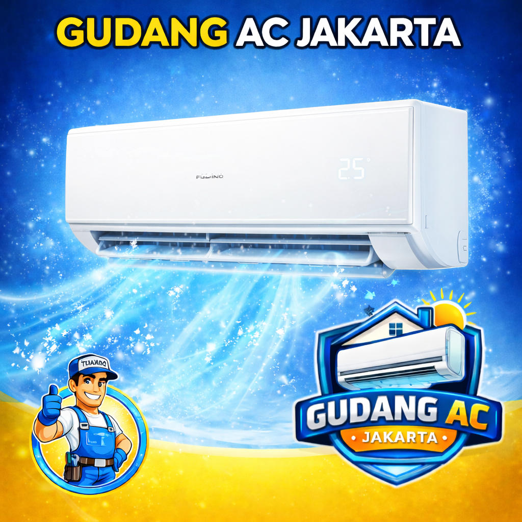 AC AQUA 1 PK -09FQDL - R32 - TURBO COOL + PASANG