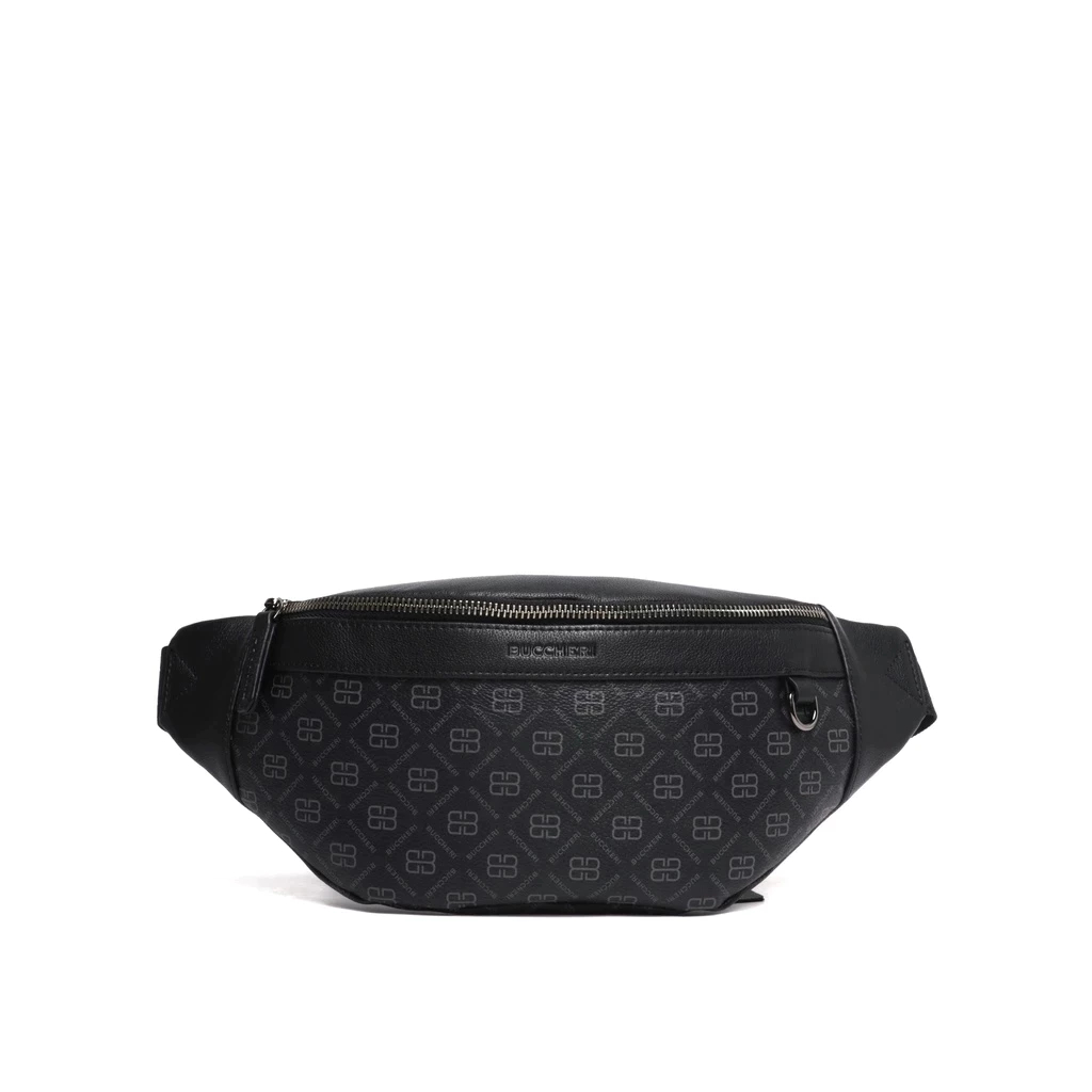 BUCCHERI Tas Pria Waist Bag Kulit Mikhail - NB2036