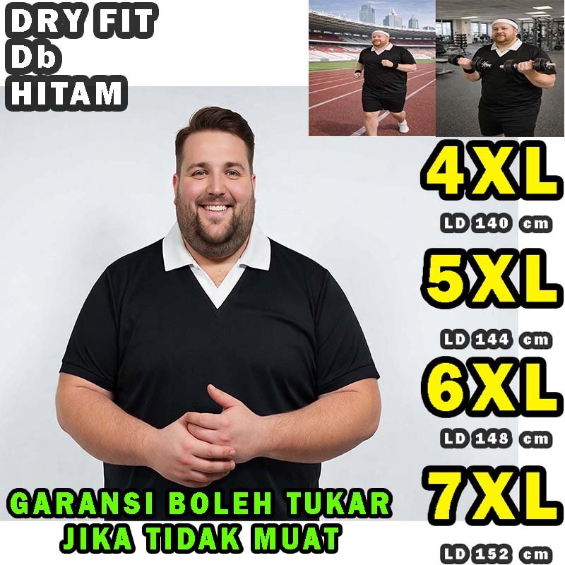 kaos baju olahraga dry fit drifit bola futsal padel golf tennis running badminton jersey gym polo t 