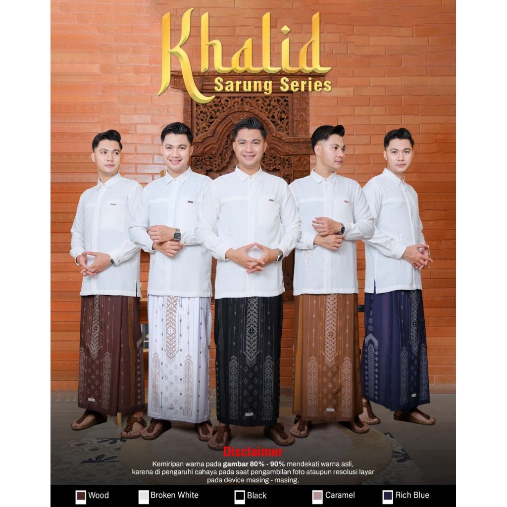 Ready Stok|| Sarung Khalid by Aden Hijab< Sarung Motif Best Seller