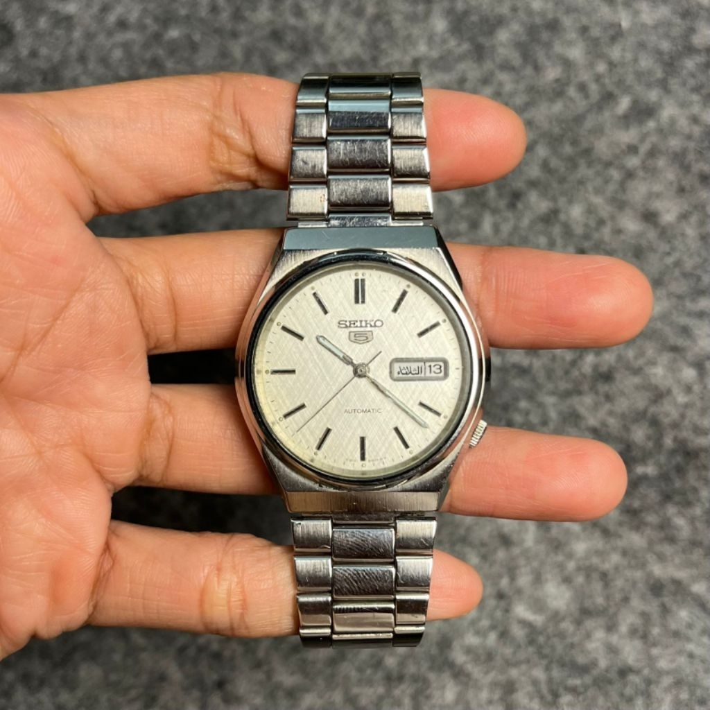 jm tangan seiko 5 automatic original second