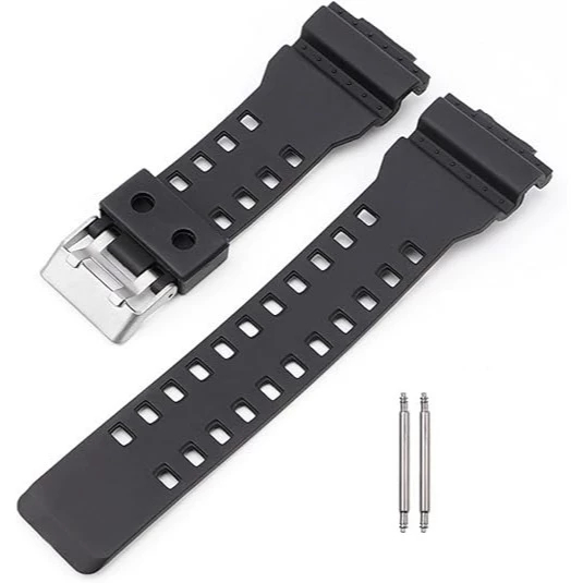 Rubber Strap Tali Karet Jam Tangan Casio GA-110 GA110 GD-100 GD100 GD-110 GD110 GA-400 GA400 GA100