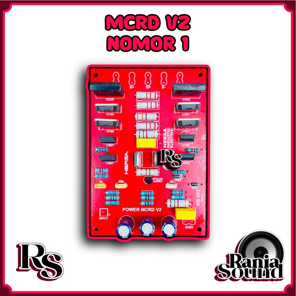 (DRIVER) MCRD V2 Nomor 1 ups